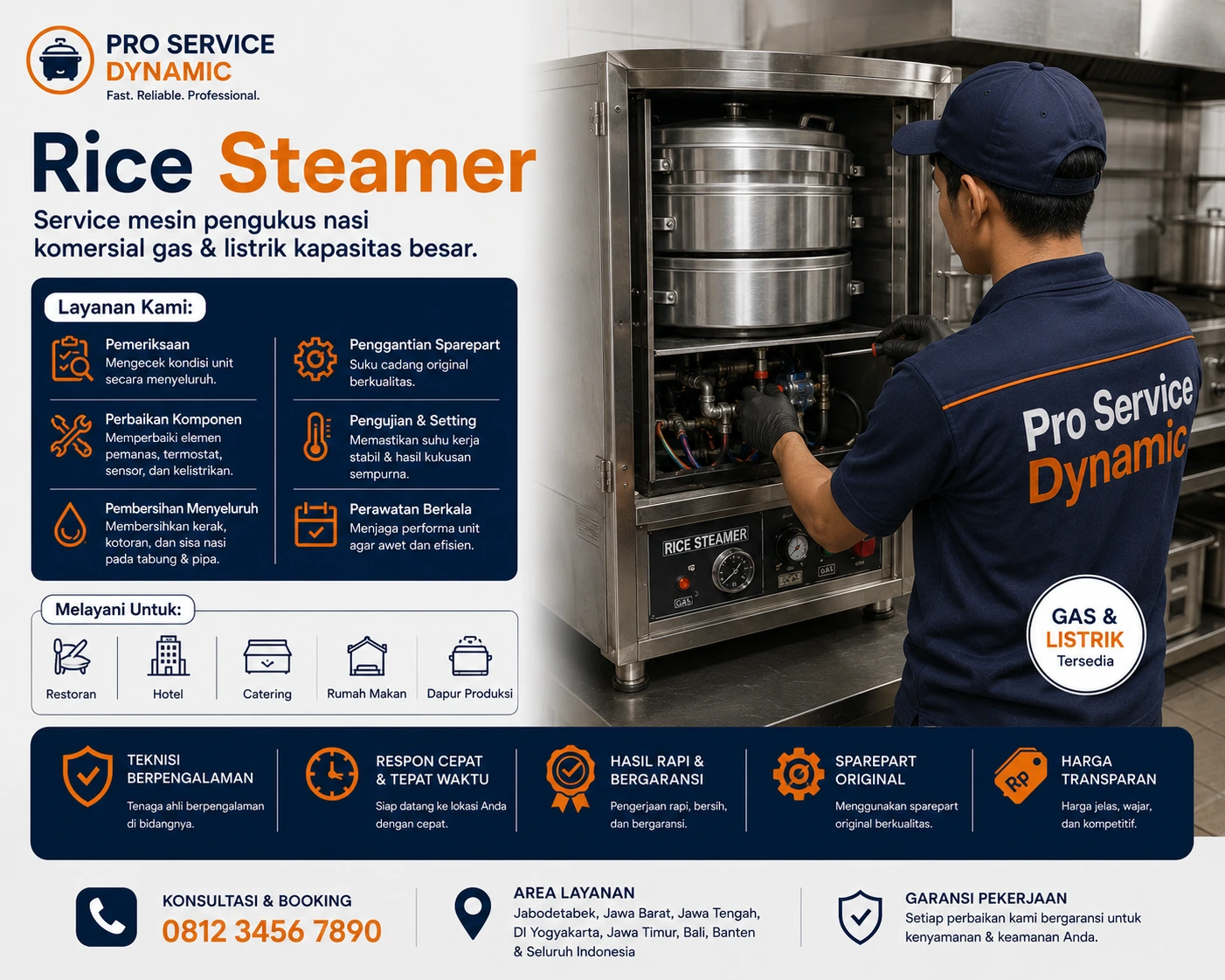 Servis Rice Steamer